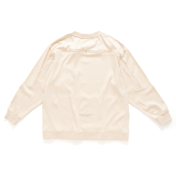 (TP1240) Tech Zipped Long Sleeve Tee