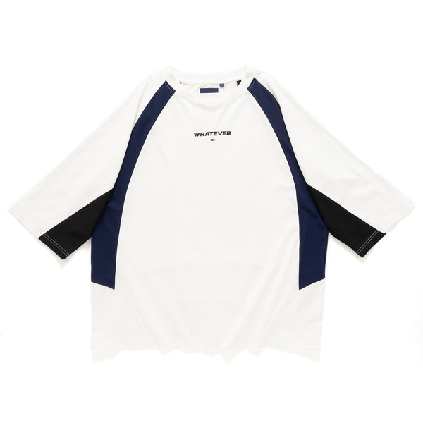 (TP1282) Cropped Sleeve Cool Touch Tee