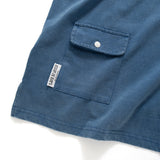 (TP1339) Garment Dye Wash Pocket Tee