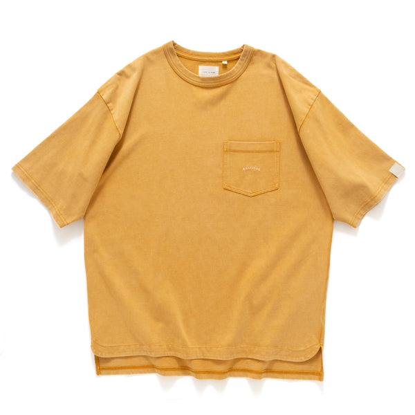 (TP1339) Garment Dye Wash Pocket Tee
