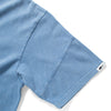 (TP1578) Washed Henley Neck Tee