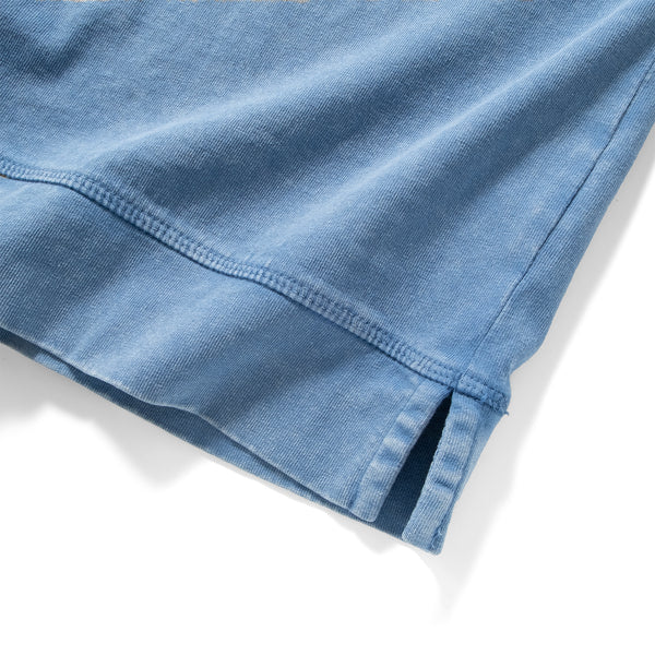 (TP1578) Washed Henley Neck Tee