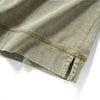 (TP1578) Washed Henley Neck Tee