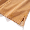 (TP1620) Wash Raw Edge Cropped Sleeve Tee