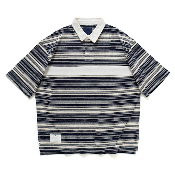 (TP931) Stripe Rugby Tee
