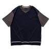 (TP968) Fake Layer Vest Tee