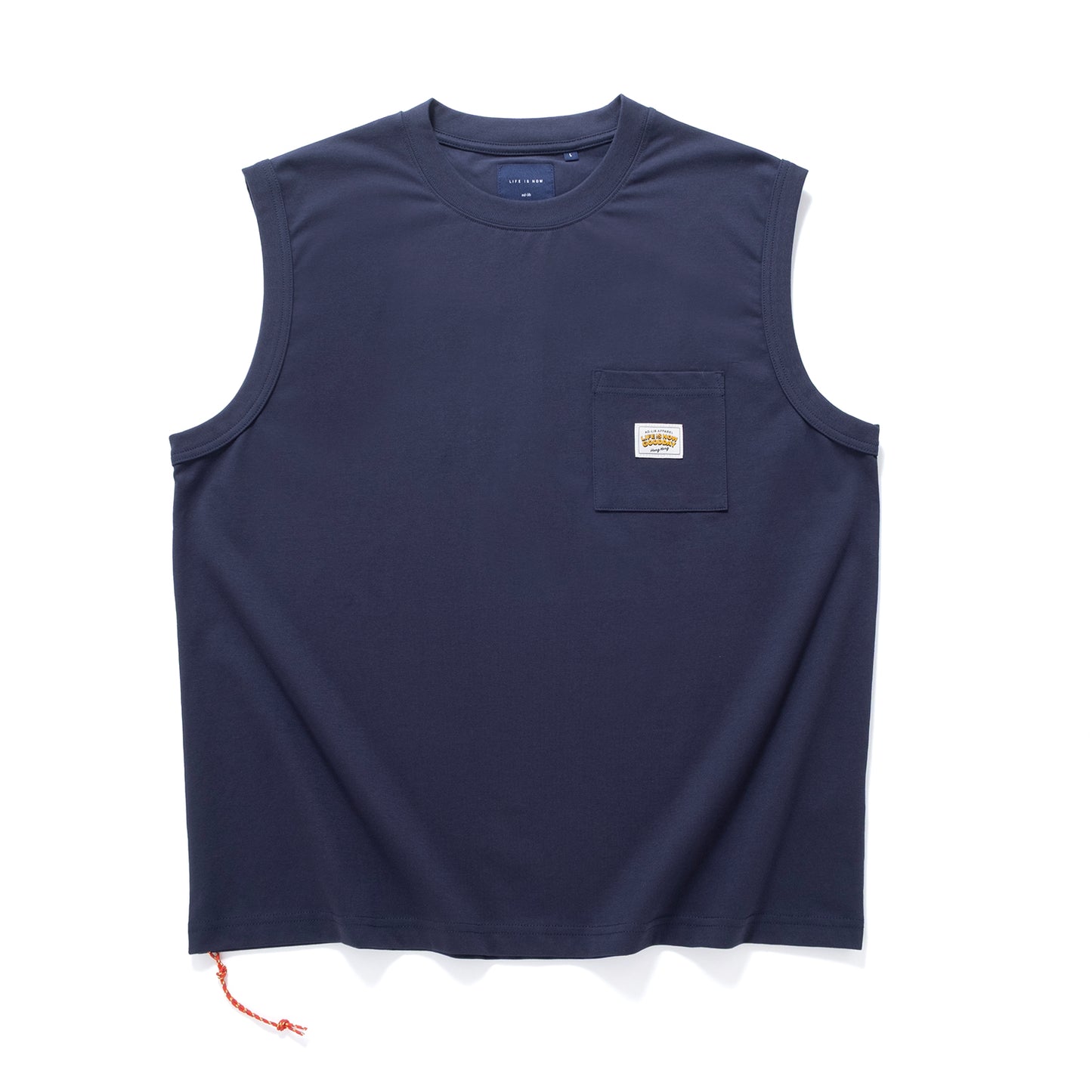 (VT1672) Cool Touch Drawstrings Tank Top