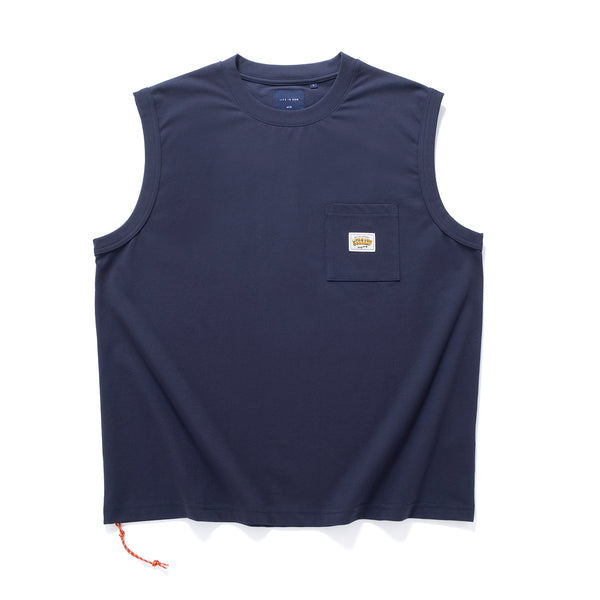 (VT1672) Cool Touch Drawstrings Tank Top