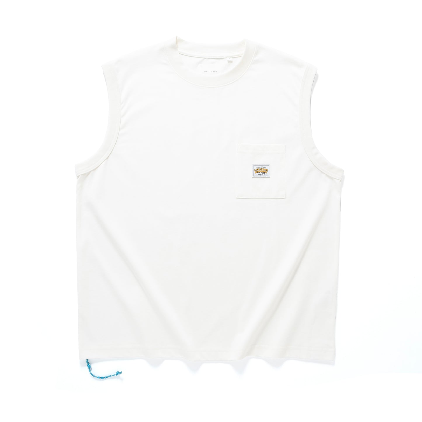 (VT1672) Cool Touch Drawstrings Tank Top