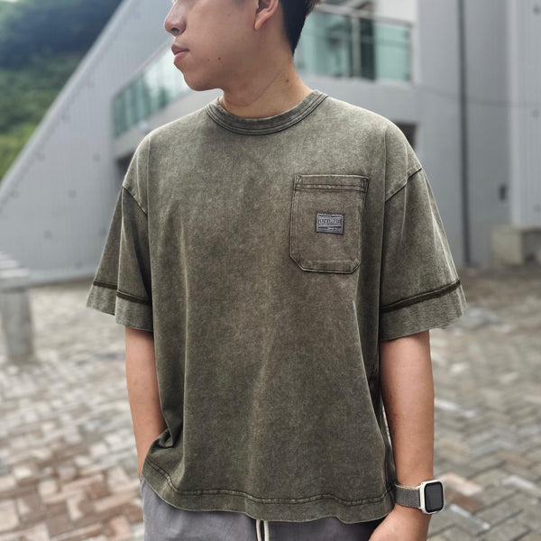 (TP1688) Wash Boxy Tee