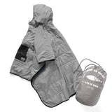 (YA482) Packable Camping Quilted Cape