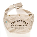 (YB459) Message Kickerbocker Newspaper Bag