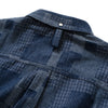 (YS295) Jacquard Denim Short Sleeve Shirt