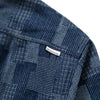 (YS295) Jacquard Denim Short Sleeve Shirt