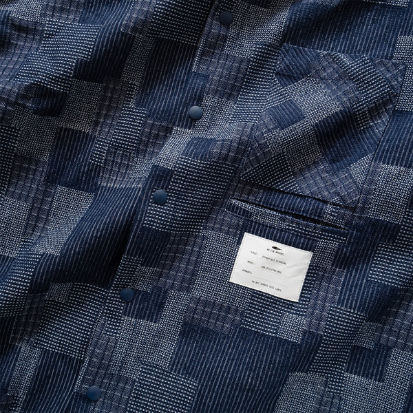 (YS336) Jacquard Denim Shirt