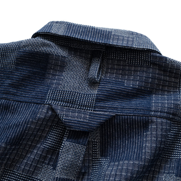 (YS336) Jacquard Denim Shirt