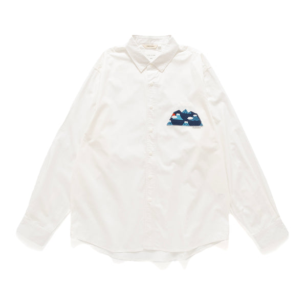 (YS349) Fuji Mount Patch Shirt