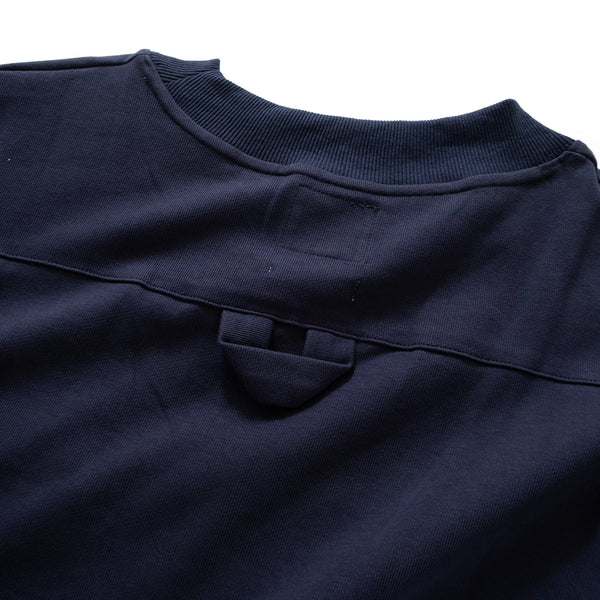 (YT1144) Contrast Sleeve Twill Tee