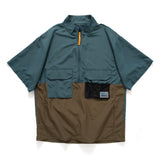 (YT1180) Mid Collar Outdoor Tech Pullover