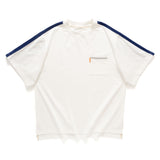 (YT1200) Paisley Sleeves Patchwork Tee
