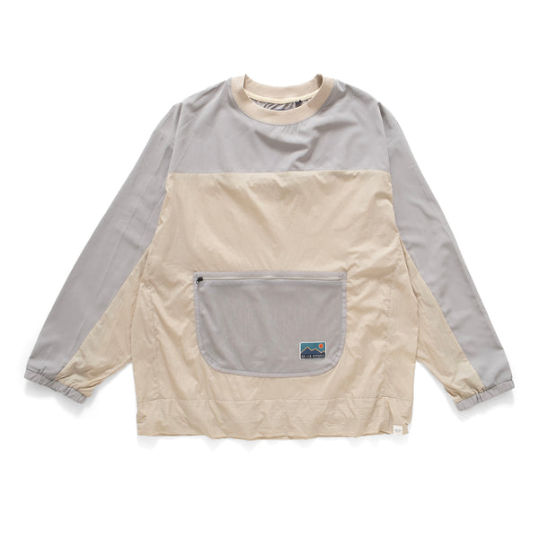 (YT1223) Tech Outdoor Colorblock Long Sleeve Tee