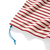 (YT1678) Border Drawstrings Pocket Tee