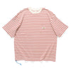 (YT1678) Border Drawstrings Pocket Tee