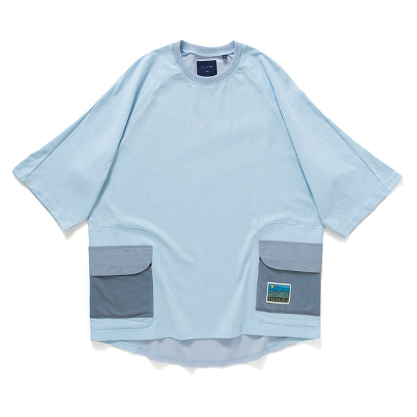 (YT993) Outdoor Tech Cropped Sleeve Tee