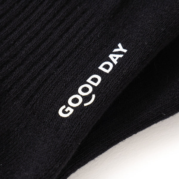 (EX663) Brown Hat Cat Embroidery Socks