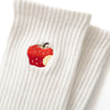 (ZA089) Fruit Graphic Embroidery Socks