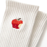 (ZA089) Fruit Graphic Embroidery Socks