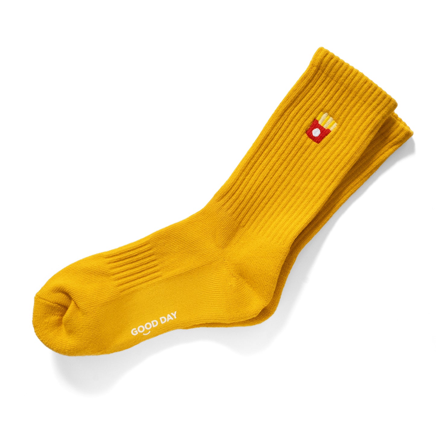 (ZA105) Fries Graphic Emroidery Socks