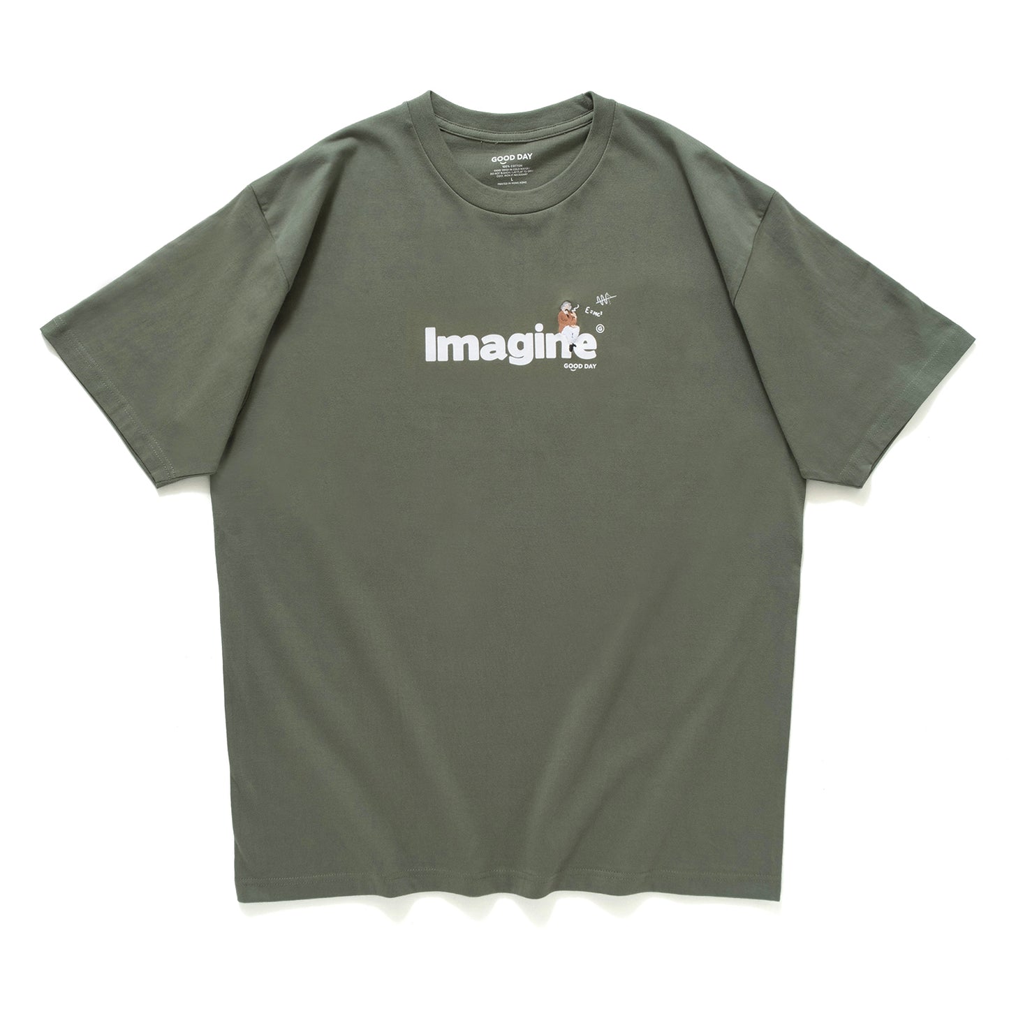 (ZT1608) Imagine 繡花 Tee
