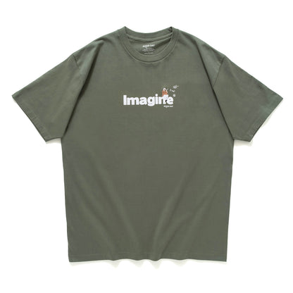 (ZT1608) Imagine 繡花 Tee