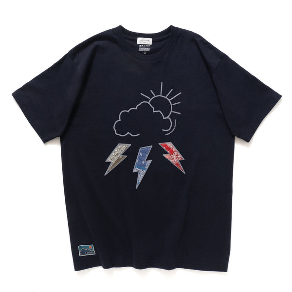 (ZT1186) Weather Patchwork Graphic Tee