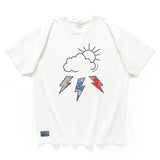 (ZT1186) Weather Patchwork Graphic Tee