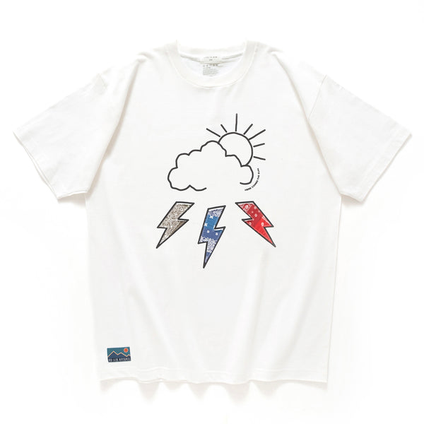 (ZT1186) Weather Patchwork Graphic Tee