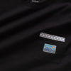 (ZT1129) Native American Tent Graphic Pocket Tee