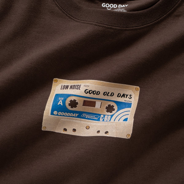 (ZT1130) Good Old Days Cassette Graphic Tee