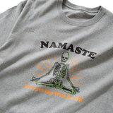 (ZT1133) Namaste Skeleton Graphic Tee