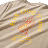 (ZT1135) Hot Dog is Hot Dog Graphic  Tee