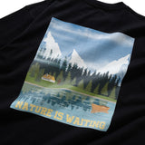 (ZT1166) Lake House Graphic Pocket Tee