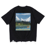 (ZT1166) Lake House Graphic Pocket Tee