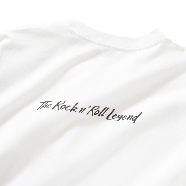 (ZT1193) The Rock n Roll Lengend Embroidery Pocket Tee