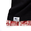 (ZT1202) Tie Dye Paisley Fake Layer Tee