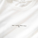 (ZT1212) Let's Hang Out Patchwork Graphic Tee