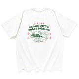 (ZT1213) Man's Romance Graphic Pocket Tee
