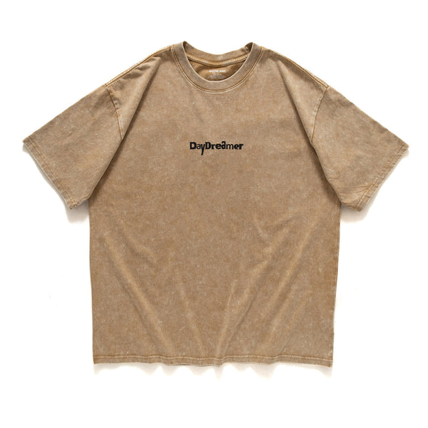 (ZT1221) Washed DayDreamer Message Tee