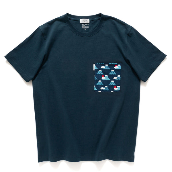 (ZT1228) Fujisan Pocket Tee