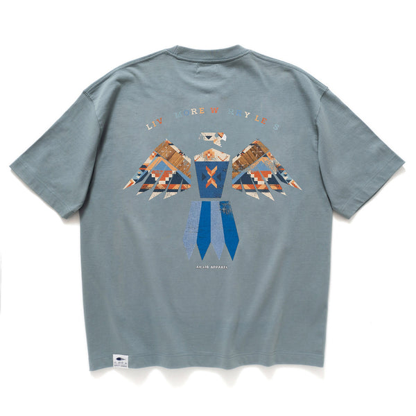 (ZT1231) American Indian Thunderbird Pocket Tee